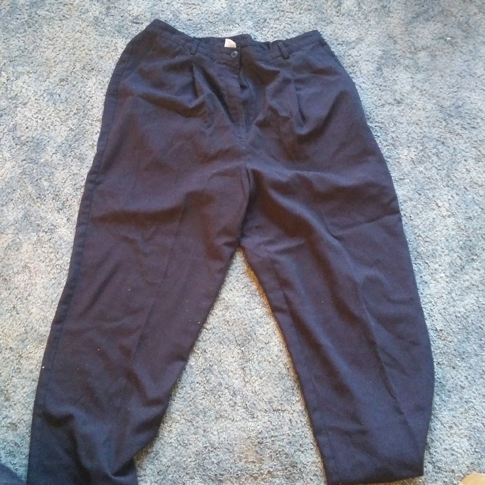Black Dress Pants Size 16w Sag Harbor